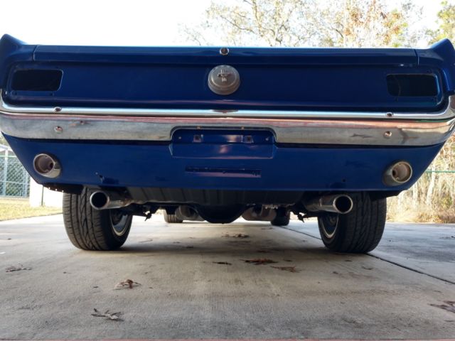 1965 Blue Ford Mustang Coupe