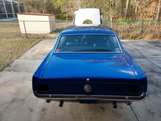 1965 Blue Ford Mustang Coupe
