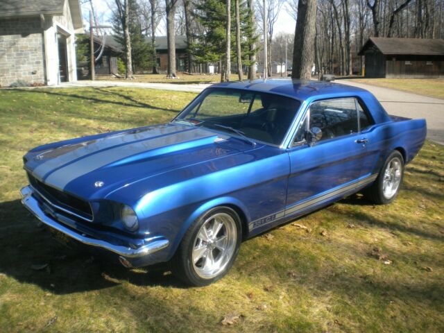 1965 Blue Ford Mustang Coupe