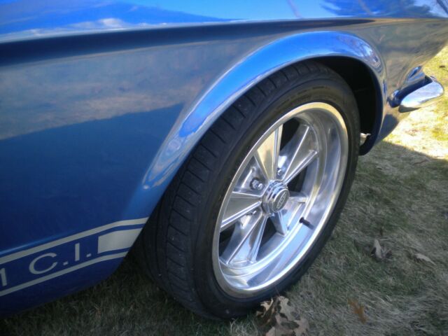 1965 Blue Ford Mustang Coupe