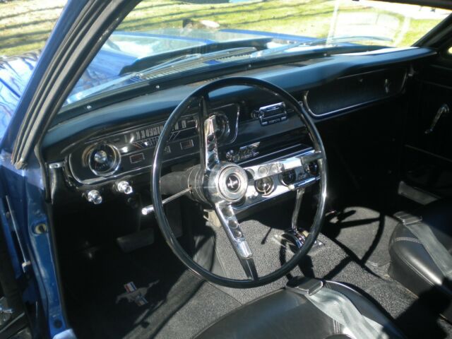 1965 Blue Ford Mustang Coupe