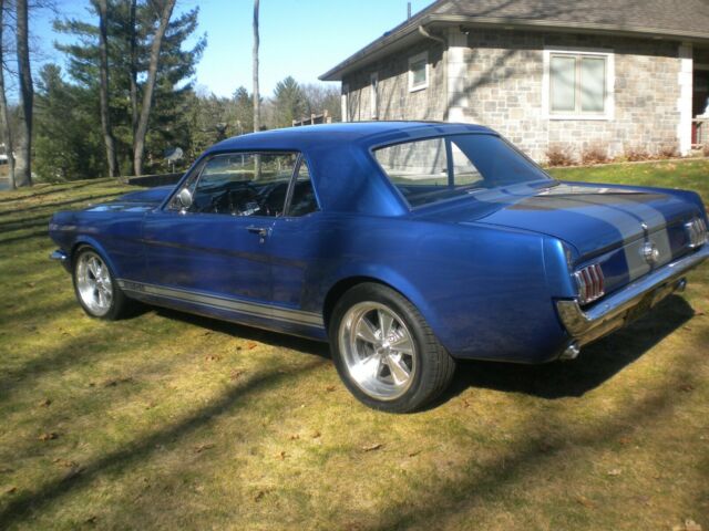 1965 Blue Ford Mustang Coupe