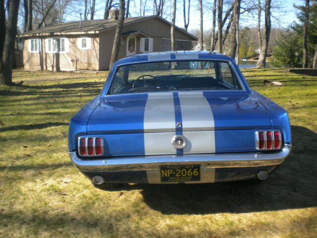 1965 Blue Ford Mustang Coupe