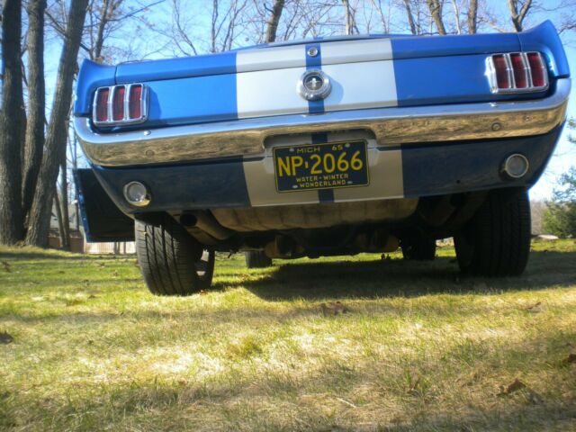 1965 Blue Ford Mustang Coupe
