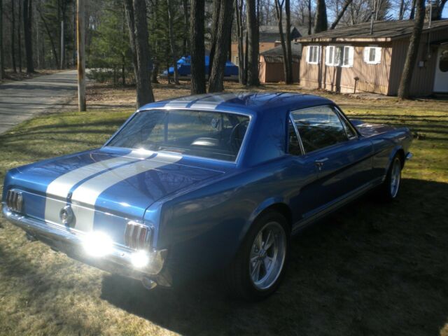 1965 Blue Ford Mustang Coupe