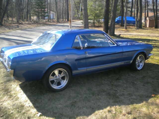 1965 Blue Ford Mustang Coupe
