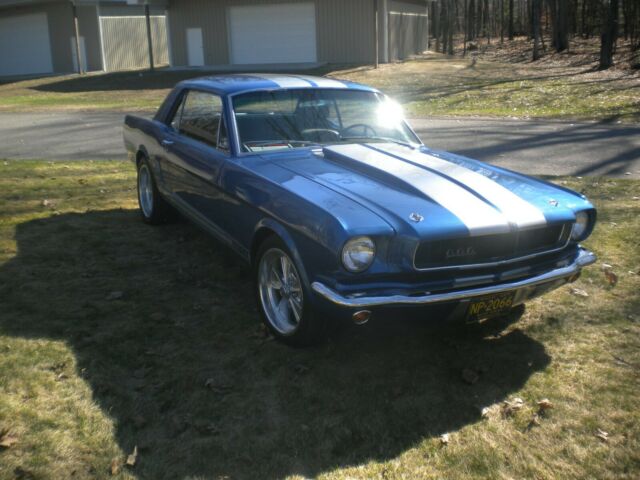 1965 Blue Ford Mustang Coupe