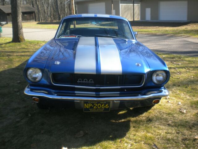 1965 Blue Ford Mustang Coupe