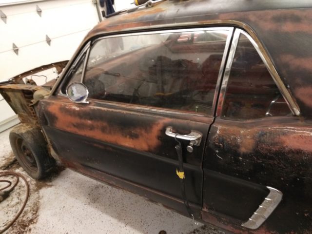 1965 Silver Ford Mustang