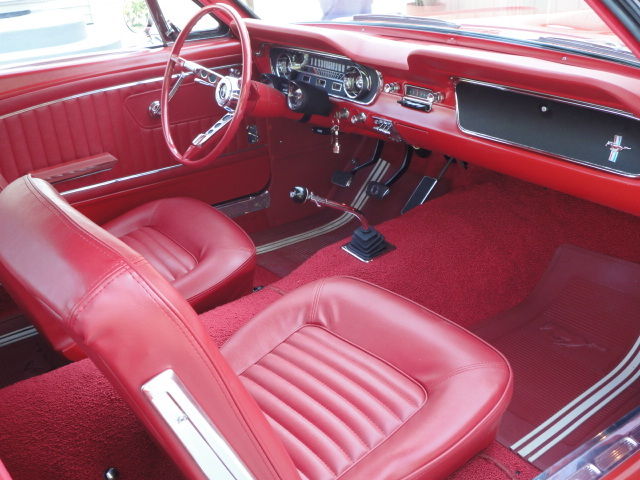 1965 Rangoon Red Ford Mustang Fastback