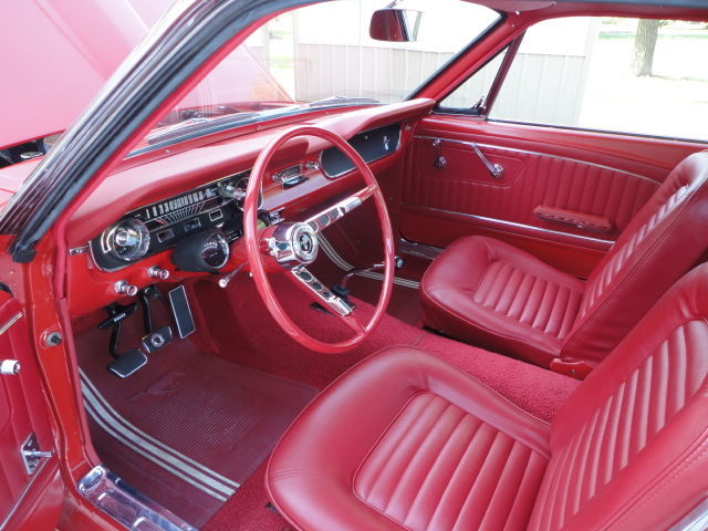 1965 Rangoon Red Ford Mustang Fastback
