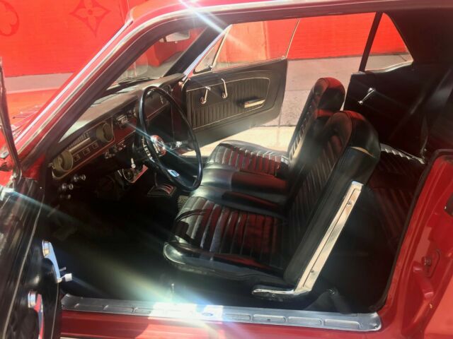 1965 Red Ford Mustang Coupe