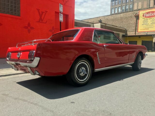 1965 Red Ford Mustang Coupe
