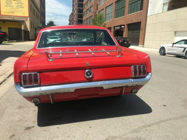 1965 Red Ford Mustang Coupe