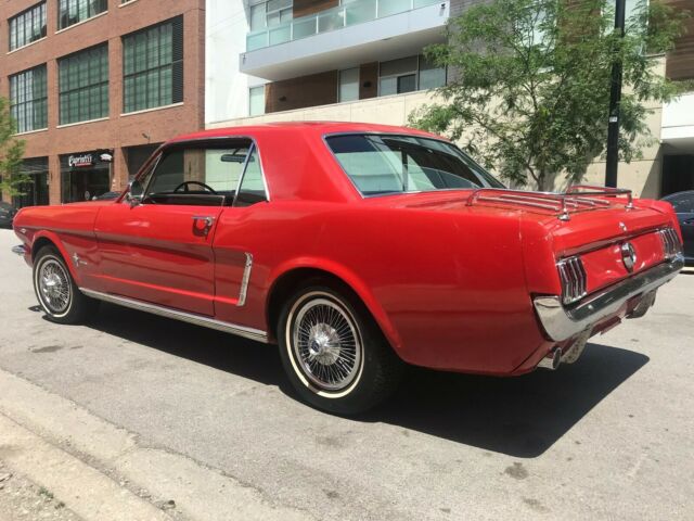 1965 Red Ford Mustang Coupe
