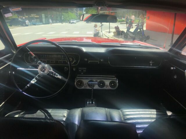 1965 Red Ford Mustang Coupe