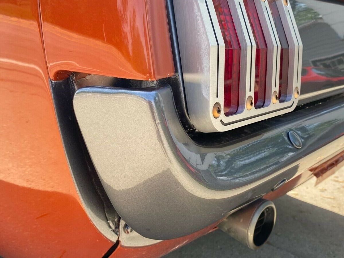 1965 Orange Ford Mustang Coupe