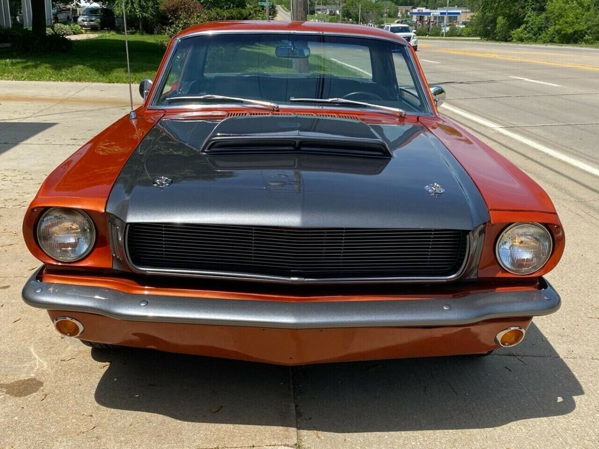 1965 Orange Ford Mustang Coupe
