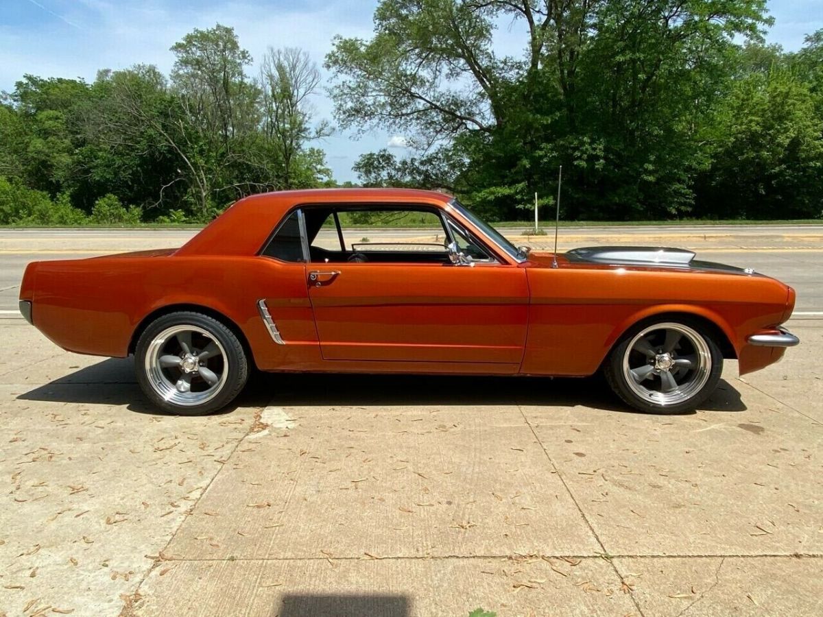 1965 Orange Ford Mustang Coupe