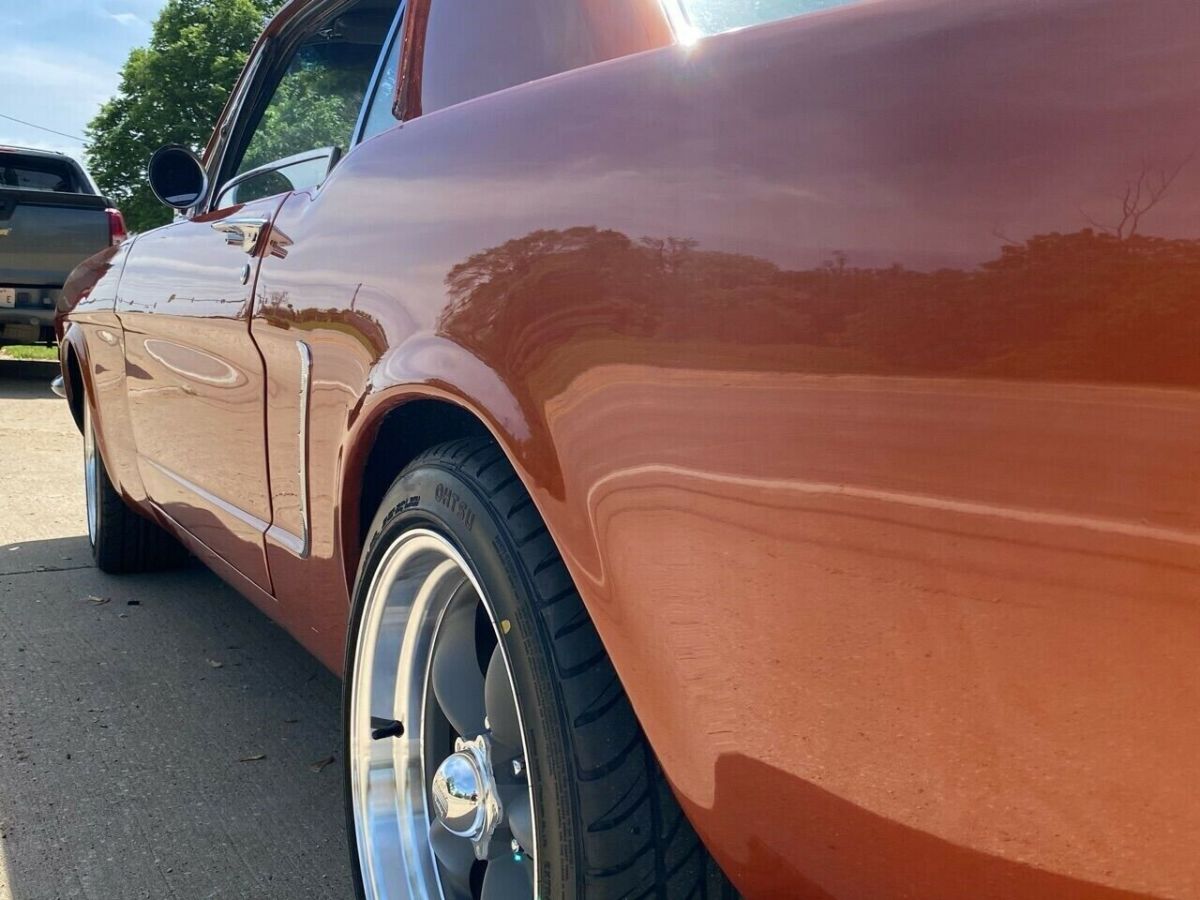 1965 Orange Ford Mustang Coupe