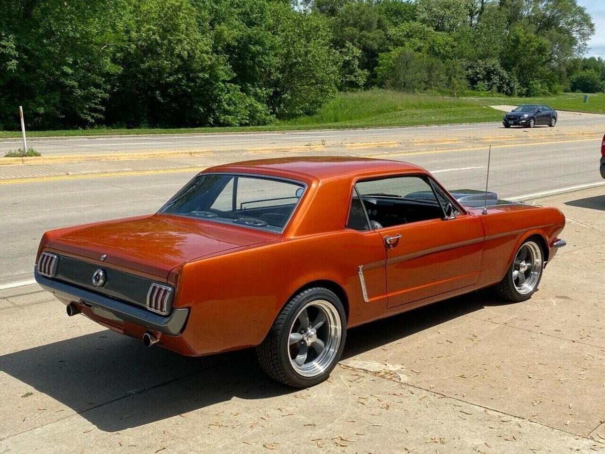 1965 Orange Ford Mustang Coupe
