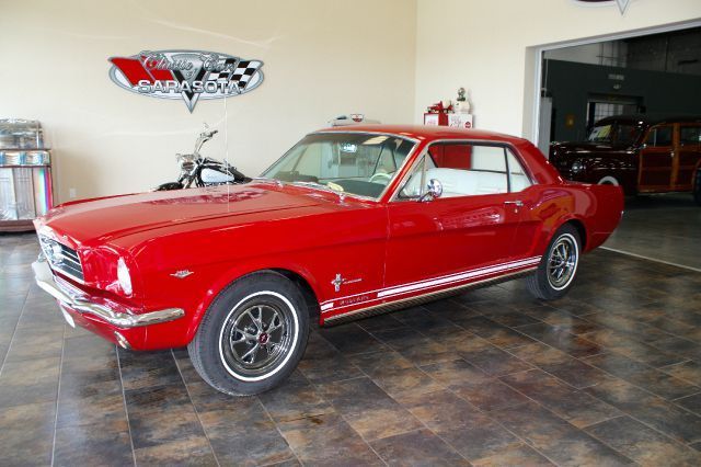 1965 Red Ford Mustang