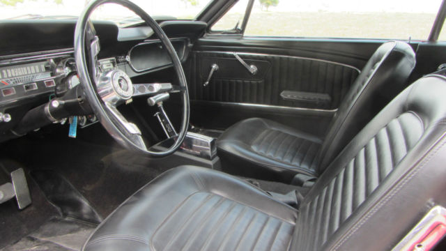 1965 Red Ford Mustang