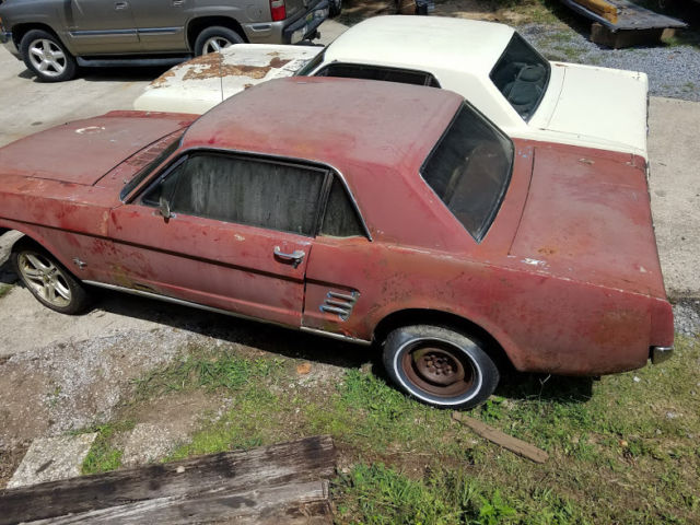 1965 Yellow Ford Mustang Coupe