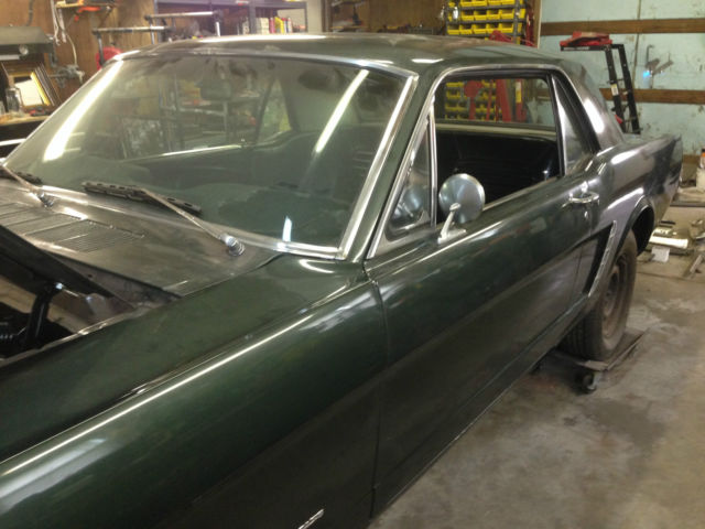 1965 Green Ford Mustang Coupe