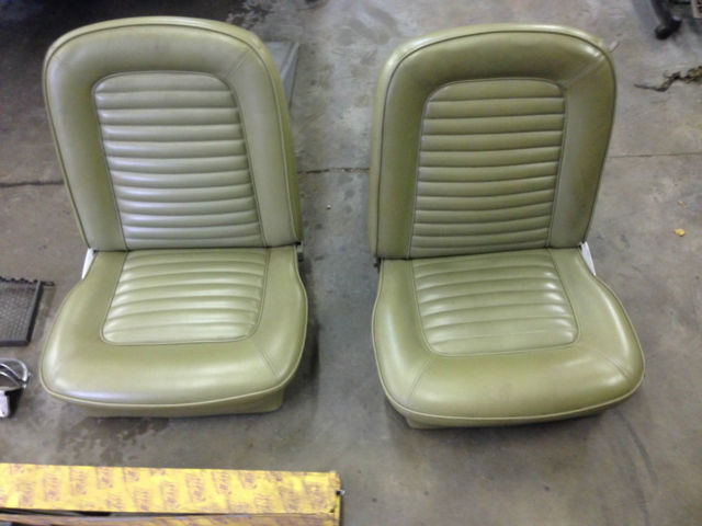 1965 Green Ford Mustang Coupe