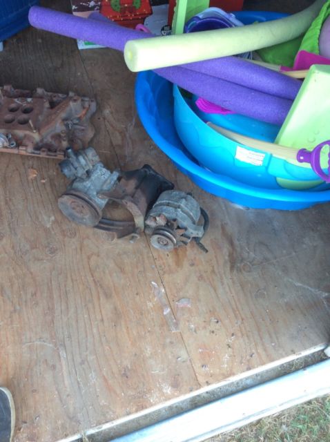 1965 Blue Ford Mustang