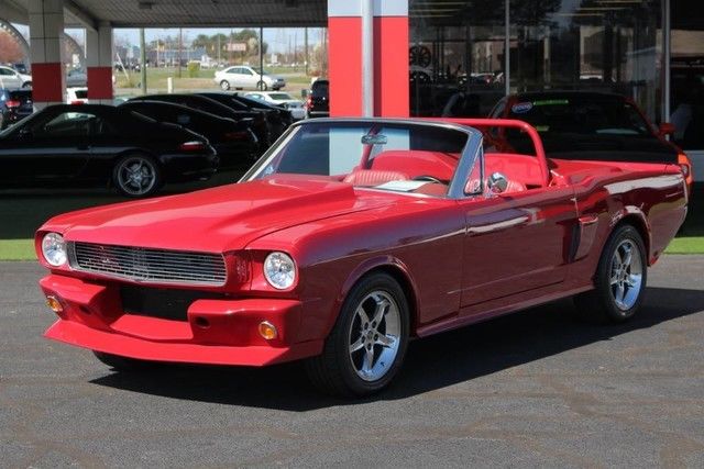 1965 Red Ford Mustang Convertible