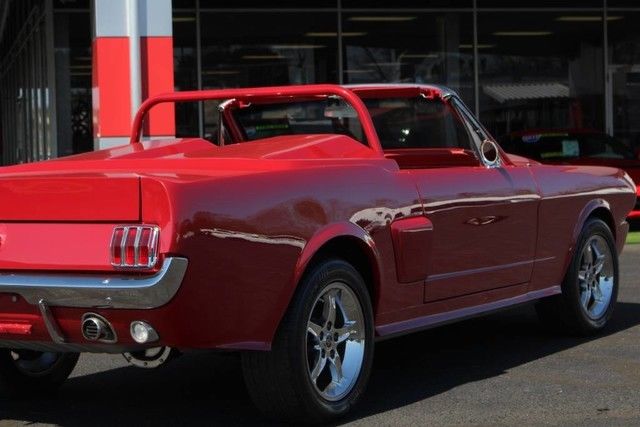 1965 Red Ford Mustang Convertible