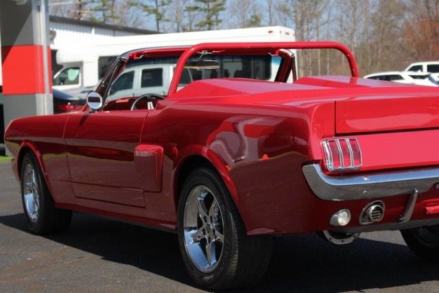 1965 Red Ford Mustang Convertible