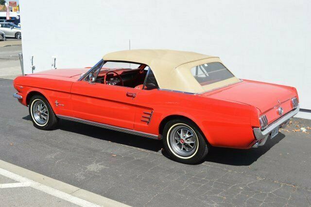 1965 Red Ford Mustang Convertible
