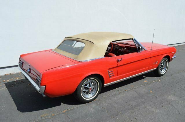 1965 Red Ford Mustang Convertible