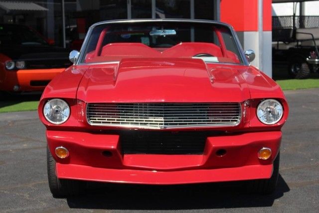 1965 Red Ford Mustang Convertible