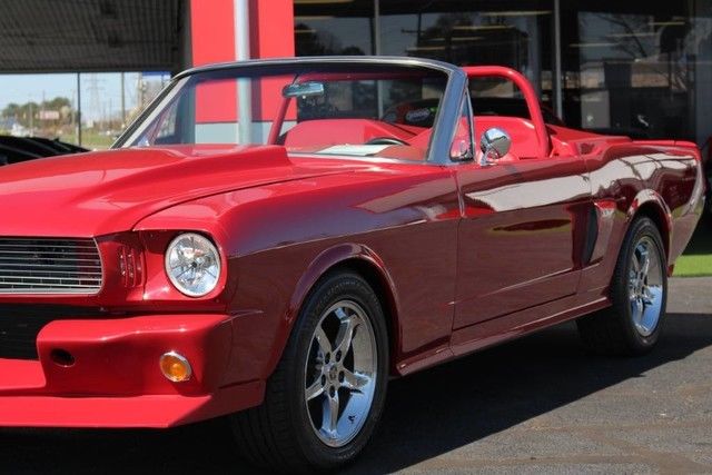 1965 Red Ford Mustang Convertible