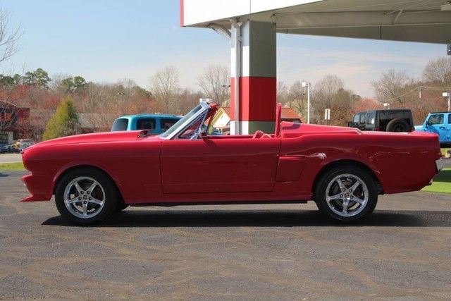 1965 Red Ford Mustang Convertible