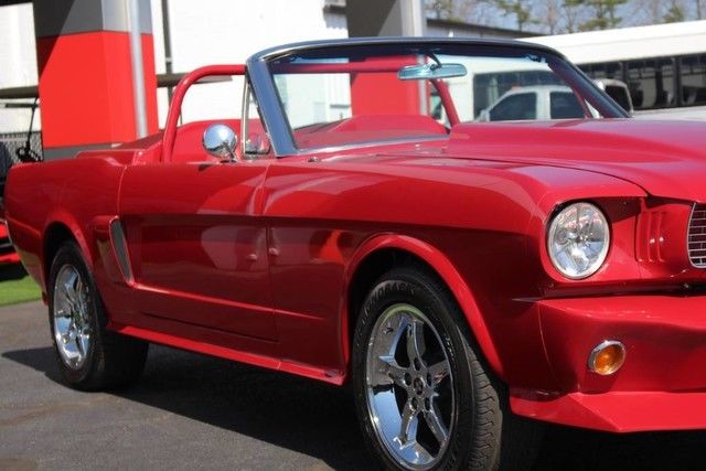 1965 Red Ford Mustang Convertible