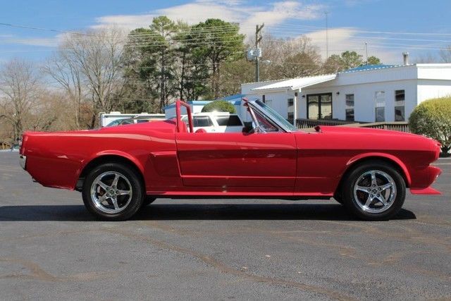 1965 Red Ford Mustang Convertible