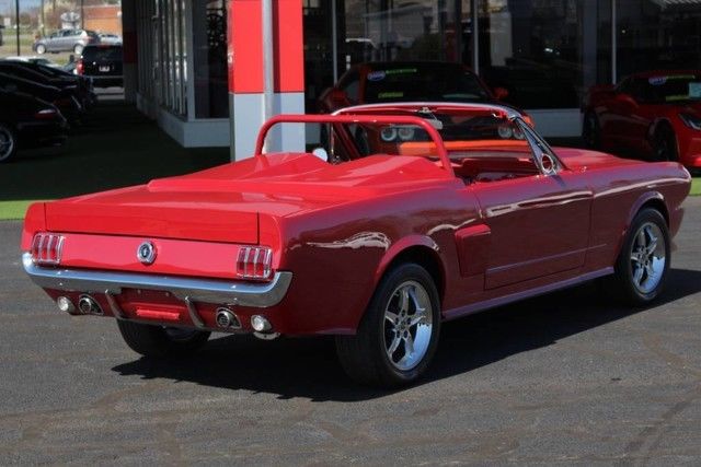 1965 Red Ford Mustang Convertible