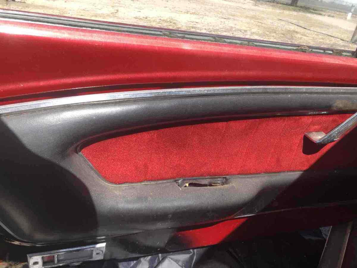 1965 Red Ford Mustang