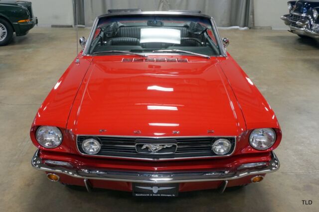 1965 Red Ford Mustang Convertible