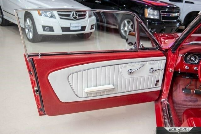 1965 Red Ford Mustang Convertible