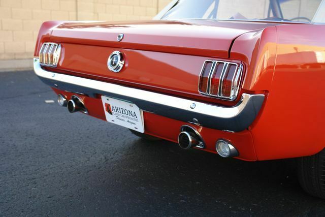 1965 Red Ford Mustang --