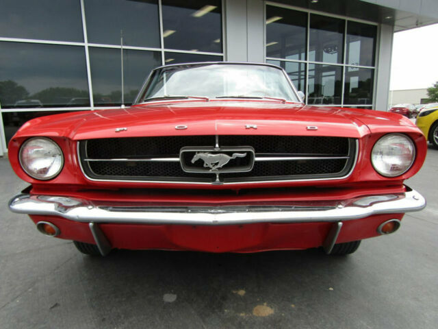 1965 Red Ford Mustang Convertible