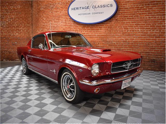 1965 Red Ford Mustang 2dr Car