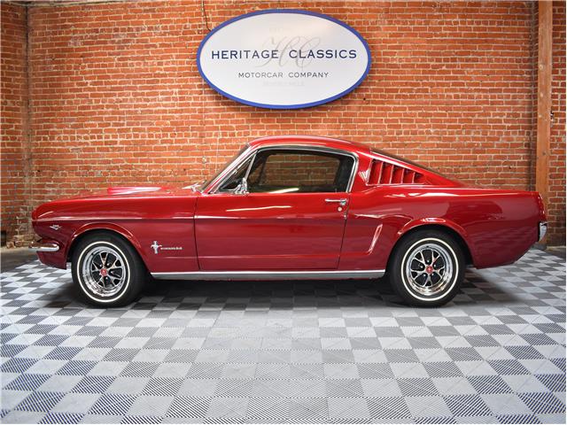 1965 Red Ford Mustang 2dr Car
