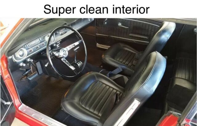 1965 Red Ford Mustang Coupe